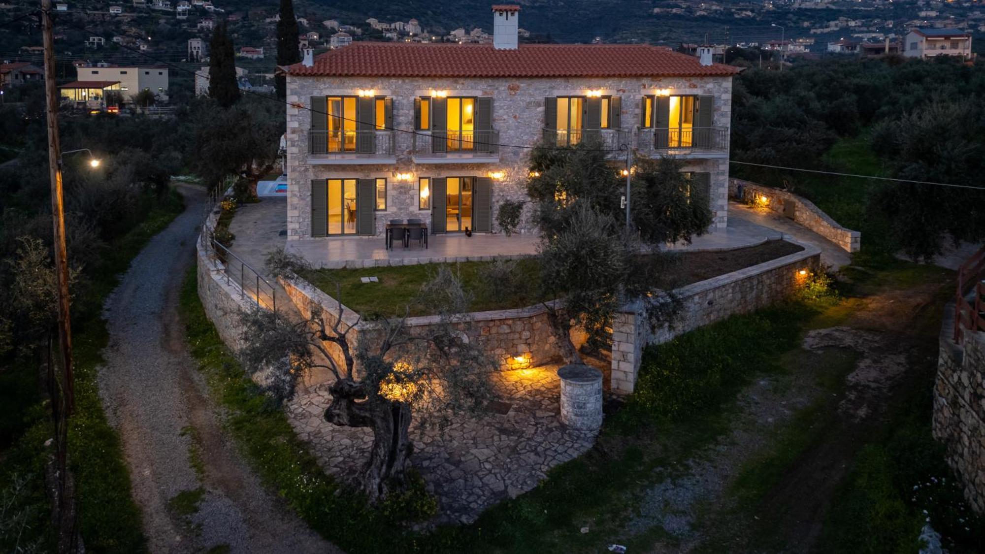 Villa Torri Di Pietra à Stoúpa Extérieur photo