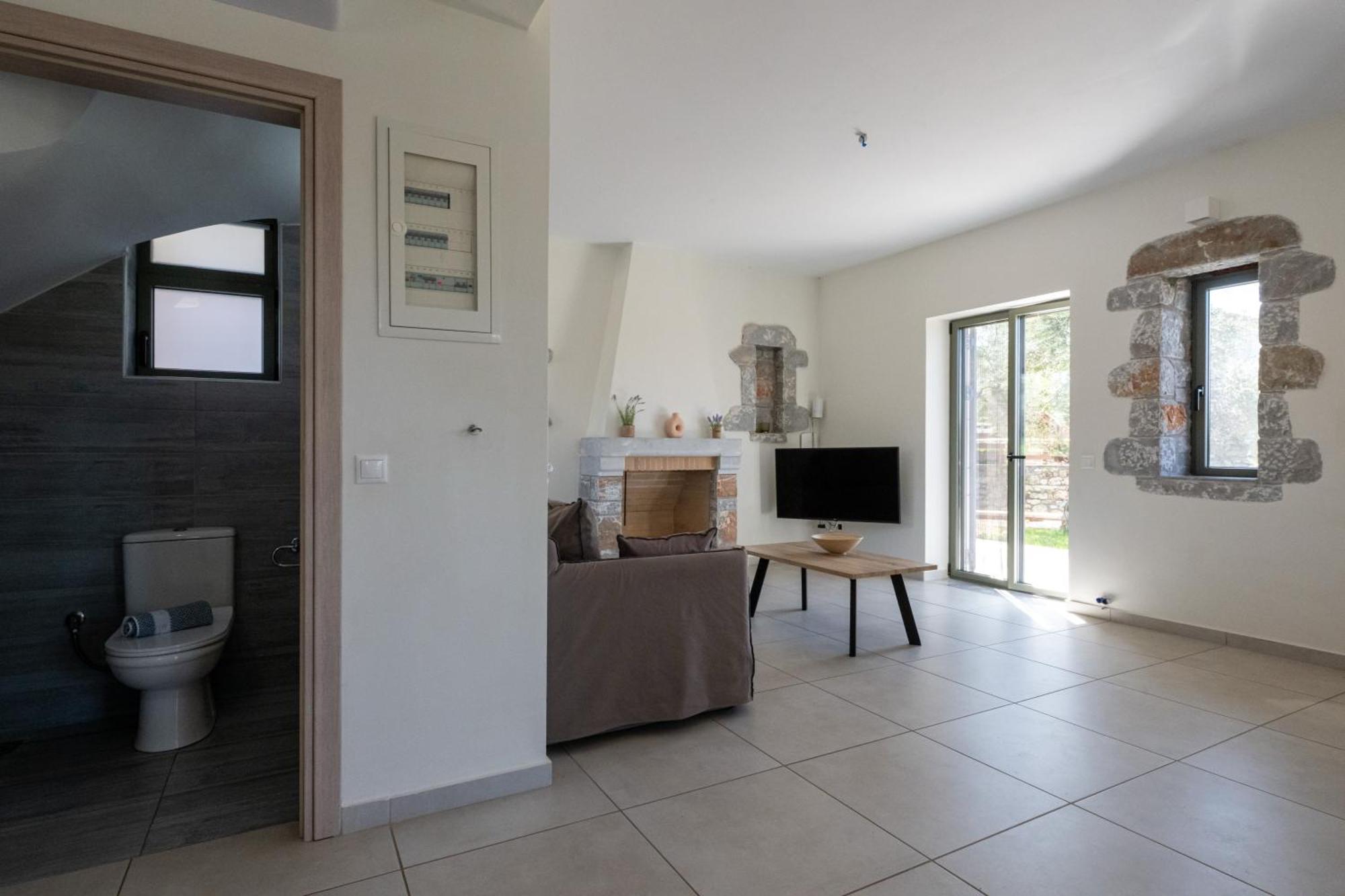 Villa Torri Di Pietra à Stoúpa Chambre photo
