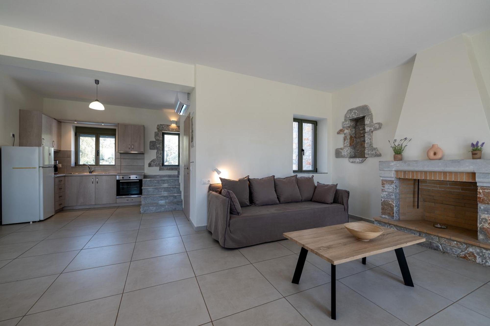 Villa Torri Di Pietra à Stoúpa Chambre photo
